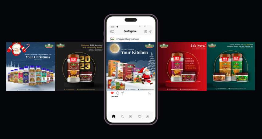 Chhappan bhog Social media post Mockup 2